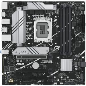 Asus Prime PRIME B760M-A Desktop Motherboard - Intel B760 Chipset - Socket LGA-1700 - Micro ATX