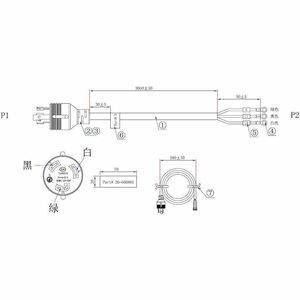 N1C Accessory N1C.LR-L63010 - L6-30P Input cable