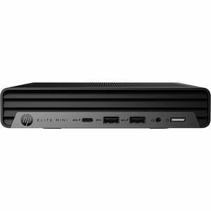 HP Elite Mini 800 G9 Desktop Computer - Intel Core i5 12th Gen i5-12500T Hexa-core (6 Core) 2 GHz - 8 GB RAM DDR5 SDRAM - 256 GB M.2 PCI Express NVMe SSD - Desktop Mini - Black