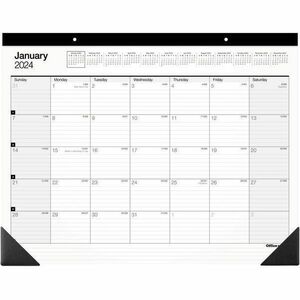  2024 Weekly & Monthly Planner Refill, 3-3/4 x 6-3/4, January  2024 - Dec 2024, Personal/Compact/Size 3 : Office Products