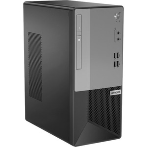 Lenovo-IMSourcing V50t Gen 2-13IOB 11QE00CFUM Desktop Computer - Intel Core i3 10th Gen i3-10100 - 4 GB - 1 TB HDD - Tower - Black, Silver