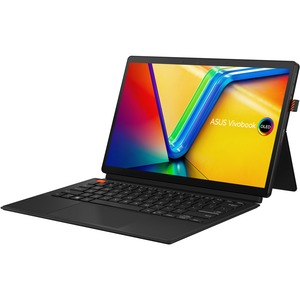 Asus Vivobook 13 Slate OLED T3304 T3304GA-DS34T 13.3" Touchscreen Detachable 2 in 1 Notebook - Full HD - 1920 x 1080 - Intel Core i3 i3-N300 Octa-core (8 Core) 800 MHz - 8 GB Total RAM - 8 GB On-board Memory - 256 GB Flash Memory - 0° Black