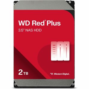 WD Red Plus WD20EFPX 2 TB Hard Drive - 3.5" Internal - SATA (SATA/600)