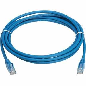 Tripp Lite Cat6 Gigabit Snagless Molded UTP Ethernet Cable (RJ45 M/M), PoE, LSZH, Blue, 4 m