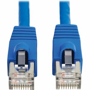 Tripp Lite Cat8 40G Snagless SSTP Ethernet Cable (RJ45 M/M), PoE, Blue, 1 ft. (0.3 m)