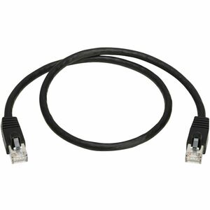 Tripp Lite Cat8 40G Snagless SSTP Ethernet Cable (RJ45 M/M), PoE, Black, 2 ft. (0.6 m)