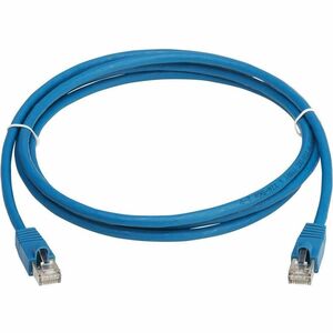 Tripp Lite Cat8 40G Snagless SSTP Ethernet Cable (RJ45 M/M), PoE, LSZH, Blue, 2 m (6.6 ft.)