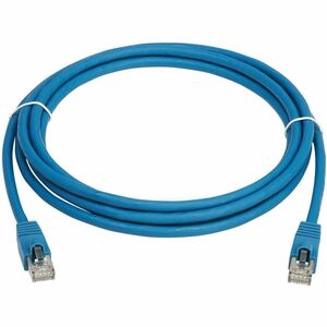 Tripp Lite Cat8 40G Snagless SSTP Ethernet Cable (RJ45 M/M), PoE, LSZH, Blue, 2.5 m (8.2 ft.)