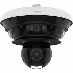 Wisenet PNM-C34404RQPZ 34 Megapixel Outdoor 4K Network Camera - Color - Dome - White