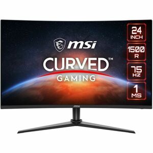 MSI G243CV 23.6" Full HD Curved Screen Gaming LED Monitor - 16:9 - Black