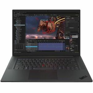 Lenovo ThinkPad P1 Gen 6 21FV0021US 16" Mobile Workstation - WQXGA - 2560 x 1600 - Intel Core i9 13th Gen i9-13900H Tetradeca-core (14 Core) 2.60 GHz - 32 GB Total RAM - 1 TB SSD - Black Paint