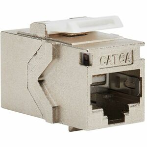 Tripp Lite Cat6a Shielded Snap-In Coupler (RJ45 F/F), TAA