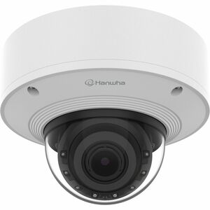 Hanwha PNV-A6081R-E2T 2 Megapixel Outdoor Full HD Network Camera - Color - Dome - White, Silver