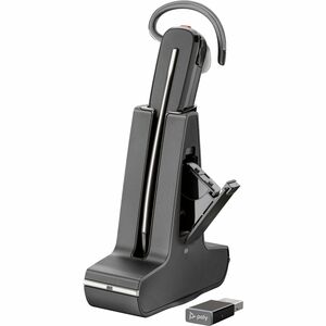 Poly Savi 8245-M Microsoft Teams Certified DECT 1920-1930 MHz USB-A Headset +D200 TAA