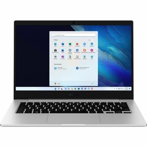 Samsung-IMSourcing Galaxy Book Go NP340XLA-KA3CA 14" Notebook - Full HD - Qualcomm Kryo 468 - 4 GB - 128 GB Flash Memory - Silver