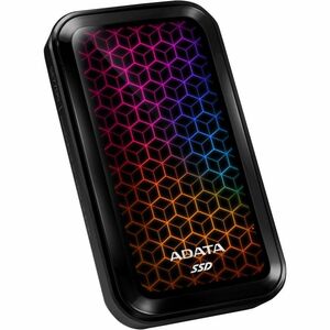 Adata SE770G 1 TB Portable Solid State Drive - External - SATA - Black