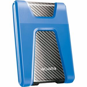 Adata DashDrive Durable HD650 1 TB Portable Hard Drive - External - Blue