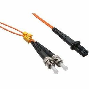 Axiom ST/MTRJ Multimode Duplex OM1 62.5/125 Fiber Optic Cable 1m - TAA Compliant