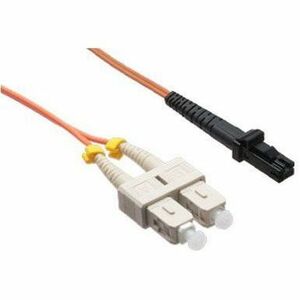 Axiom SC/MTRJ Multimode Duplex OM1 62.5/125 Fiber Optic Cable 15m - TAA Compliant