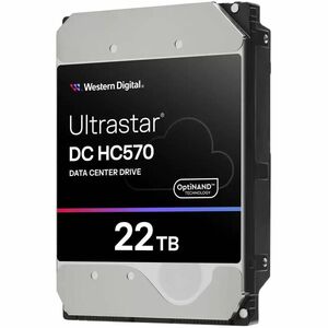 Western Digital Ultrastar DC HC570 0F48051 22 TB Hard Drive - 3.5" Internal - SAS (12Gb/s SAS) - Conventional Magnetic Recording (CMR) Method