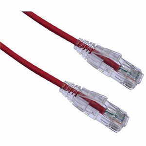 Axiom 9FT CAT6A BENDnFLEX Ultra-Thin Snagless Patch Cable (Red) - TAA Compliant