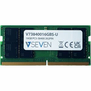 V7 V73840016GBS-U 16GB DDR5 SDRAM Memory Module
