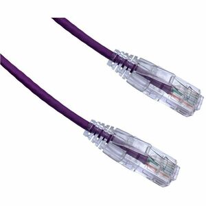 Axiom 70FT CAT6 Snagless BENDnFLEX Ultra-Thin Patch Cable - Purple - TAA Compliant