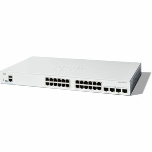 Cisco Catalyst 1200 C1200-24T-4X 24 Ports Manageable Ethernet Switch - 10 Gigabit Ethernet - 10/100/1000Base-T, 10GBase-X