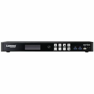 Lumens 2-Channel Recorder and Streaming Media Processor with HD NDI