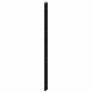 Ortronics MM20 4-Post Rack Baffle Rail - for 7 ft MM20 4-post Adjustable Racks - Black