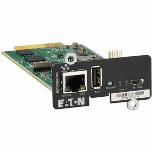 Eaton Cybersecure Gigabit NETWORK-M3 Card for UPS and PDU, UL 2900-1 and IEC 62443-4-2 Certified Network Card