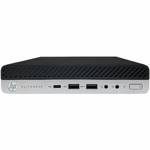 Joy Systems - HP EliteDesk 800 G4 Desktop Computer - Intel Core i5 8th Gen i5-8500T Hexa-core (6 Core) 2.10 GHz - 16 GB RAM DDR4 SDRAM - 256 GB SSD - Mini PC - Refurbished