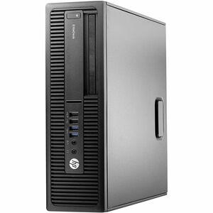 Joy Systems - HP EliteDesk 800 G2 Desktop Computer - Intel Core i5 6th Gen i5-6500 Quad-core (4 Core) 3.20 GHz - 8 GB RAM DDR4 SDRAM - 256 GB SSD - Small Form Factor - Refurbished