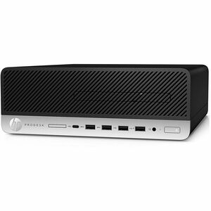 Joy Systems - HP ProDesk 600 G4 Desktop Computer - Intel Core i7 8th Gen i7-8700 - 16 GB - 256 GB SSD - Small Form Factor - Refurbished