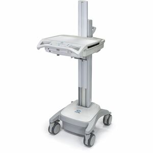 Capsa Healthcare - Trio LT Powered Chassis (207241) - Powered Mobile Computing Cart - 120V Power System - Electronic Lift - 512Wh Battery