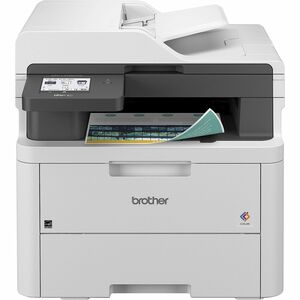 Brother MFC-L3720CDW Wireless Digital Color All-in-One Printer with Laser Quality Output, Copy, Scan and Fax, Duplex and Mobile Printing