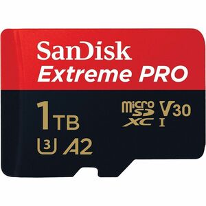 SanDisk Extreme PRO 1 TB Class 3/UHS-I (U3) V30 microSDXC - 1