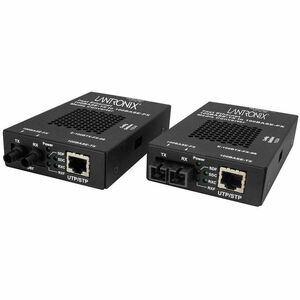 Lantronix E-100BTX-FX-06 Transceiver/Media Converter