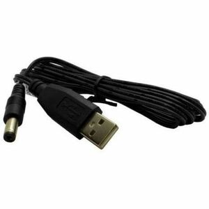 Lantronix USB 2.0 Cable Male to Barrel Connector Power Plug