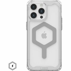 Urban Armor Gear Plyo iPhone 15 Pro Max Case - Ice/Silver