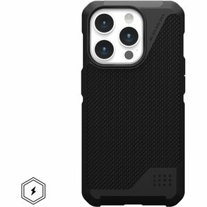 Urban Armor Gear Metropolis LT iPhone 15 Pro Case - Kevlar Black