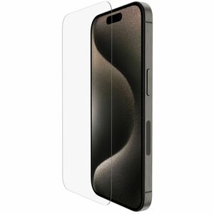 Belkin UltraGlass 2 Treated Screen Protector For iPhone 15 Pro Transparent, Clear