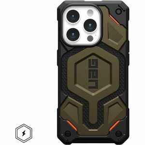 Urban Armor Gear Monarch Pro Kevlar&reg; iPhone 15 Pro Case - Kevlar Element Green