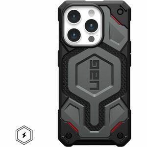 Urban Armor Gear Monarch Pro Kevlar&reg; iPhone 15 Pro Case - Kevlar Silver