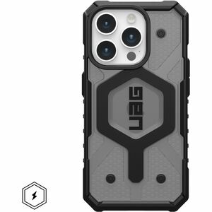 Urban Armor Gear Pathfinder Clear iPhone 15 Pro Case - Ash