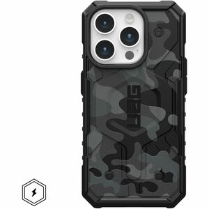 Urban Armor Gear Pathfinder SE iPhone 15 Pro Case - Midnight Camo