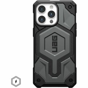 Urban Armor Gear Monarch Pro iPhone 15 Pro Max Case - Silver