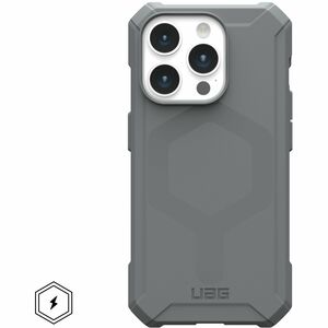 Urban Armor Gear Essential Armor iPhone 15 Pro Case - Silver