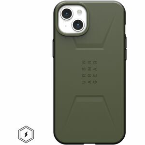 Urban Armor Gear Civilian iPhone 15 Plus Case - Olive Drab