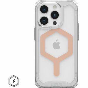 Urban Armor Gear Plyo iPhone 15 Pro Case - Ice/Rose Gold